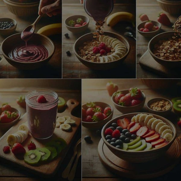 How to Prepare a Refreshing Acai Bowl with Homemade Granola and Fresh Fruit?