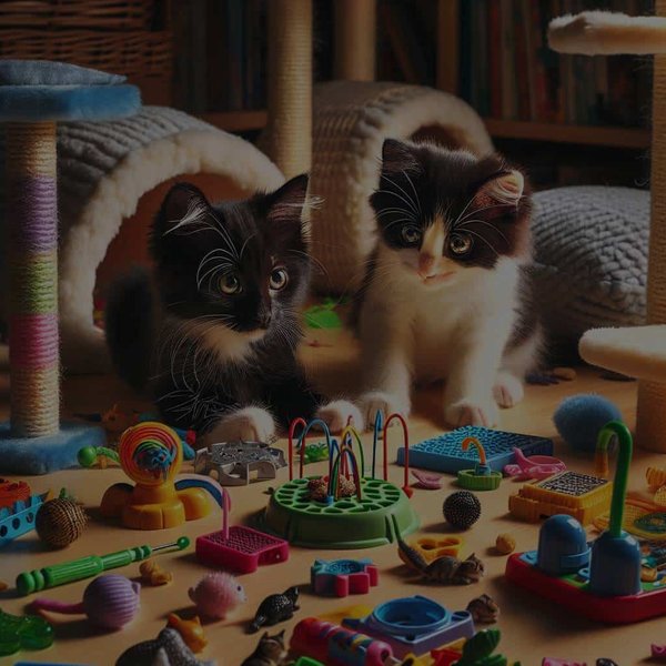How to Foster Cognitive Development in Kittens with Interactive Play?