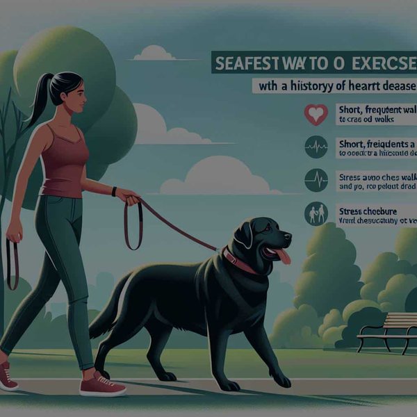 What's the Safest Way to Exercise a Dog with a History of Heart Disease?